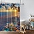 Douchegordijn met Haken 180cm*180cm (70"*70") Polyester Wasbaar Waterproof Patroon Badkamer Badkuip Deco Kust Oceaan Strand voordelige Douchegordijnen-Douchegordijn met Haken 180cm*180cm (70"*70") Polyester Wasbaar Waterproof Patroon Badkamer Badkuip Deco Kust Oceaan Strand
