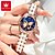 economico Orologi al quarzo-OLEVS 5610 Regalo per la Festa della Mamma per Orologi da Donna Elegante Moda Orologio con Cinturino in Ceramica Strass Impermeabile Luminoso Orologio Automatico