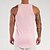 preiswerte Lauf-T-Shirts &amp; Tanktops-Herren Fitness Tank Top Tank Top Running Sport Top Tank Top Sport Ärmellos Weste / Fahrradweste Casual Athlässigkeit Baumwolle Atmungsaktiv Schnelltrocknend Weich Fitnesstraining Laufen Gehen