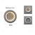 abordables appliques murales extérieures-Applique murale extérieure LED Moderne LED Étanche Lanterne murale lune Applique Terrasse Garage Jardin Bureau Magasin Luminaire mural extérieur 110-240V