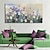 cheap Floral/Botanical Paintings-Mintura Handmade Flower Landscape Oil Paintings On Canvas Wall Art Decoration Modern Abstract Picture For Home Decor Rolled Frameless Unstretched Painting