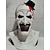 cheap Halloween Party Supplies-Scary Halloween Mask, Terrifier Realistic Horror Clown Halloween Mask Scary Costumes, Horror Funny Latex Full Headdress Funny Horror Mask For Halloween Masquerade Partie