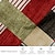 cheap Men&#039;s Printed Casual Pants-Men&#039;s Casual Pants Pocket Drawstring Straight Leg Geometric Color Block Patchwork Vacation Casual Pink Red Inelastic