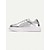 abordables Zapatillas de mujer-Zapatillas de mujer con purpurina plateada y metalizada: zapatos con cordones de moda para fiestas y ropa informal