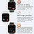 economico Braccialetti intelligenti-696 MT500 Orologio intelligente 1.97 pollice Intelligente Bracciale Bluetooth ECG + PPG Monitoraggio della temperatura Pedometro Compatibile con Android iOS Da uomo Chiamate in vivavoce Promemoria di