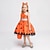 cheap Wicked Witches-Witch Pumpkin Halloween Dress Costume Walpurgis Night Dress Up Kid&#039;s Women&#039;s Carnival Party / Evening Easy Halloween Costumes Dress Up