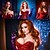 voordelige Pruiken van filmkarakters-pruiken voor jessica rabbit kostuum koperrode zeemeermin lange golvende pruiken voor vrouwen halloweenfeest dagelijks gebruik