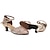 voordelige Latin dansschoenen-Zwarte glitter ballroom dansschoenen voor dames – strappy latin hakken voor salsa, tango en optredens