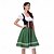 economico Dirndl-Dirndl da Donna Oktoberfest Birra Trachtenkleider Fanciulla Bavarese Tedesca Wiesn Stile Tradizionale Vestito di Stoffa per Oktoberfest