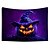 billige halloween veggtepper-halloween dekorasjoner blacklight billedvev uv reaktiv glød i mørket glød fest hjemsøkt hus psykedelisk trippy tåkete hengende billedvev veggkunst veggmaleri for stue soverom spøkelsesgresskar