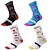 abordables Calcetines de ciclismo-Calcetines unisex, calcetines de compresión, calcetines de bicicleta, calcetines deportivos, calcetines atléticos, para acampar/senderismo, ejercicio al aire libre, ciclismo/bicicleta, cálidos,
