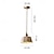 voordelige Eilandlichten-led hanglamp warm wit 10/50cm 1/3-licht industriële stijl keramische hanglamp lampenkap e27 schroef plafond verlichtingsarmaturen slaapkamer eetkamer gang decoratie 85-265v