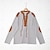 billiga Casual Henley T-shirt-Herr T-shirt Henleytröja Våffelstickad t-shirt T-tröja Långärmad tröja Färgblock Hög krage Gata Semester Långärmad Lappverk Kläder Mode Designer Grundläggande