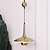 baratos Luzes pendentes-pendente de led branco quente 30/40/50cm lustre de polia industrial com estilo country retrô ajustável e lâmpada de fio retrátil para iluminação interna e iluminação de teto residencial e26/e27