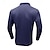 preiswerte Klassisches Poloshirt für Herren-Herren Golfhemd Golfpolo Arbeit Casual Kargen Langarm Basic Modern Streifen Taste Frühling &amp; Herbst Regular Fit Wein Schwarz Armeegrün Königliches Blau Khaki Grau Golfhemd