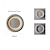 abordables appliques murales extérieures-Applique murale extérieure LED Moderne LED Étanche Lanterne murale lune Applique Terrasse Garage Jardin Bureau Magasin Luminaire mural extérieur 110-240V