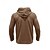 abordables Sweat-shirt à capuche basique-Homme Sweat à capuche Noir Vert Véronèse Vert Gris foncé Café Capuche Plein Poche Sport &amp; Loisir du quotidien Vacances Coton Vêtement de rue basique Décontractées Printemps &amp; Automne Vêtement Tenue