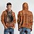 abordables Motif 3D-Homme Sweat à capuche Sweats à capuche Sweatshirt Mode Quotidien manche longue À capuche Vacances Vêtements de rue Bordeaux Impression Hiver Printemps &amp; Automne Designer