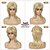 economico Parrucche storiche-Parrucche Mullet per Donne Ricce Morbide Resistenti al Calore Capelli Spalla Lunghezza 80s Rocker Cosplay Parrucche di Halloween