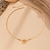 voordelige Kettingen-Choker ketting Verguld Dames Elegant Punk Eenvoudig Klassiek Bruiloft Onregelmatig Kettingen Voor Bruiloft Feest Dagelijks