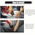 abordables Alarmes pour voiture-Verrou universel pour volant et ceinture de sécurité - Dispositif de sécurité automobile antivol avec 3 clés adapté à la plupart des véhicules camions SUV fourgons