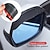 abordables Parasoles y viseras para coches-Cubierta impermeable para visera de espejo retrovisor de coche, con forma de ceja, universal, para la mayoría de coches, camiones y todoterrenos, 2 unidades