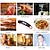 voordelige Keukenapparatuur-digitale vleesthermometer direct afleesbaar waterdichte voedselthermometer bbq-thermometer met achtergrondverlichting magneetkalibratiethermometer voor koken in de keuken
