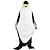 voordelige Dierenrijk-Dieren Pinguïn Cartoon Carnaval Kigurumi-pyjama's Fancy kostuum Onesie-kostuum Warm Amulet Grappig kostuum Volwassenen Uniseks Mannen &amp; Vrouwen Halloween Carnaval Feest Prestatie Huiskleding
