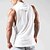 preiswerte Lauf-T-Shirts &amp; Tanktops-Herren Fitness Tank Top Tank Top Running Sport Top Tank Top Sport Ärmellos Weste / Fahrradweste Casual Athlässigkeit Baumwolle Atmungsaktiv Schnelltrocknend Weich Fitnesstraining Laufen Gehen