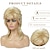 economico Parrucche storiche-Parrucche Mullet per Donne Ricce Morbide Resistenti al Calore Capelli Spalla Lunghezza 80s Rocker Cosplay Parrucche di Halloween