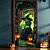 cheap Halloween Wall Tapestries-Halloween Door Decorations Halloween Door Covers Witches Door Tapestry Door Curtain Decoration Backdrop Door Banner for Front Door Farmhouse Holiday Party Indoor Outdoor Decor Supplies