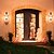 billiga Halloween Utomhus-tacksägelse lönnlöv ljusslingor 10/20/40 led kranslampor batteri / usb-driven halloween jul bröllopsfest semester trädgård balkong dekoration
