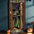 levne Halloweenové dveřní kryty-halloween dveřní dekorace halloween dveřní kryty okouzlující čarodějnice dveře tapisérie dveřní záclona dekorace pozadí dveřní banner pro přední dveře statek dovolená party vnitřní venkovní dekorace