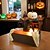 お買い得  ハロウィンの小道具の照明-ハロウィンホラー樹脂 装飾ランプ アートワーク 装飾デスクトップ ハロウィン装飾 復讐ジョーカー 女性ゴースト 照明装飾 ボタン電池