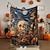 billige Halloween soveværelse-halloween tæppe ultra blødt og varmt dekorativt plaid perfekt til at forbedre festlig atmosfære i dit hjem