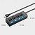 Χαμηλού Κόστους Διανομείς USB-4 θύρες usb hub 2.0 adapter expander multi usb splitter πολλαπλή επέκταση με ανεξάρτητους διακόπτες led ένδειξη