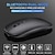 baratos Ratos-mouse óptico sem fio mouses 2.4ghz receptor usb mini mouses portáteis recarregáveis níveis de dpi ajustáveis mouse bluetooth mouses