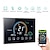 cheap Home Appliances-Programmable Thermostat Control Water Heating Smart Home Negative Display LCD Screen Round Room Thermostat with WiFi