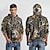 cheap Hunting Hoodies-Men's Wildlife Hoodie Hoodies Sweatshirt Fashion Daily Casual Long Sleeve Hooded Vacation Streetwear Light Brown Brown 5 Brown 6 Brown 7 Brown2 Printing Winter Spring &amp;  Fall Designer S M L XL XXL 3XL