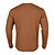 abordables T-shirt en tricot gaufré-Homme Chemise gaufrée T-shirt Chemise à Manches Longues manche longue Col en V Printemps &amp; Automne Uni Mode Designer Basique Vacances Rue Sortir Gris Claire T-shirt haut de gamme pour homme