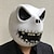 ieftine Măști-Jack Skellington Halloween Mască Decorațiuni de Halloween  Halloween Masca de carnaval Groază Adulți Bărbați Pentru femei Unisex Halloween Carnaval Costume de Halloween ușoare Îmbrăcați-vă