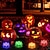 ieftine Lumini Subacvatice-4 buc. Lumină led de dovleac cu telecomandă rezistentă la apă pentru decorarea de Halloween schimbarea culorii lumini LED rezistente la apă pentru decor petrecere de vacanță vază de sticlă piscină