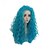 economico Parrucche dei personaggi dei film-Parrucche Cosplay Rosso Blu Riccio Capelli Sintetici Lungo Parrucche Per donna / Ragazze Parrucche Per la festa