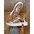 abordables Zapatillas de mujer-Zapatillas de mujer con purpurina plateada y metalizada: zapatos con cordones de moda para fiestas y ropa informal