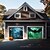 ieftine Hârtie de acoperire pentru ușa garajului de Halloween-decorațiuni uși de halloween în aer liber capac ușă de garaj de halloween jack o lantern banner lilieci de dovleac cimitir în exterior fundal mare decor pentru vacanță ușă de garaj în aer liber