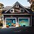 billige Halloween garage dør dække-halloween dørdekorationer udendørs halloween garagedør dæksel jack o lanterne banner stort gobelin bagtæppe dekoration til ferie udendørs garageport hjem vægdekorationer
