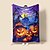 economico Camera di Halloween-coperta con decorazione di Halloween a forma di zucca di Jack O&#039; Lantern - pile morbido e accogliente con motivo a zucca festivo - perfetto per decorazioni di Halloween e per tenersi al caldo