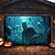 preiswerte Halloween Garagentorabdeckung-Halloween-Türdekorationen für draußen, Halloween-Garagentorabdeckung, Skelett-Friedhofsbanner, Kürbisschädel draußen, große Hintergrunddekoration für den Urlaub, Garagentor für draußen,
