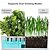 billige Køkkenapparater-smart hydroponics dyrkningssystem indendørs urtehave sæt 9 bælg automatisk timing med højdejusterbar 15w led vækstlys 2l vandtank smart vandpumpe til hjemmet
