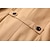 billiga Trenchcoat för män-Vinterkappa Rock Peacoat Trenchcoat Företag Ledigt Höst Vinter 95% polyester 5% bomull Ytterkläder Kläder Hakslag